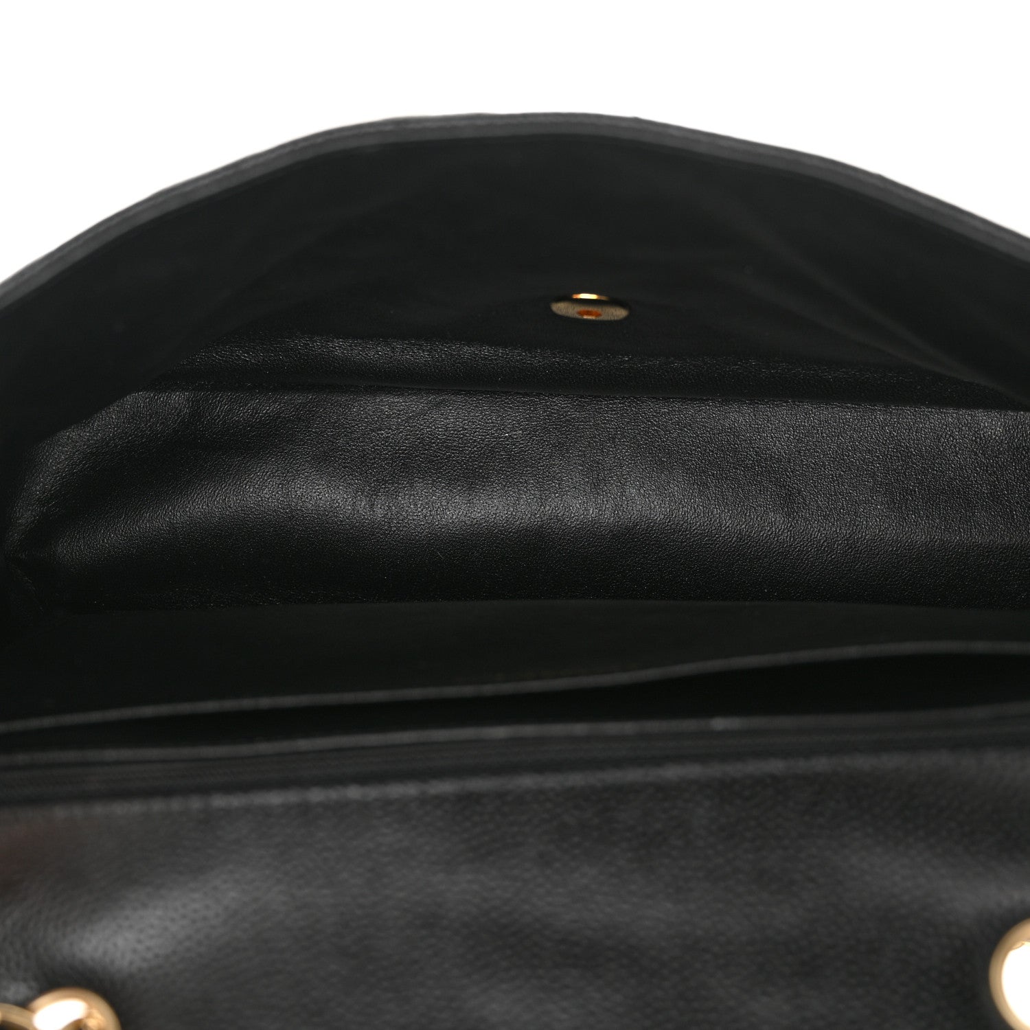 Chanel Caviar Quilted Jumbo Single Flap Black 5 of 10