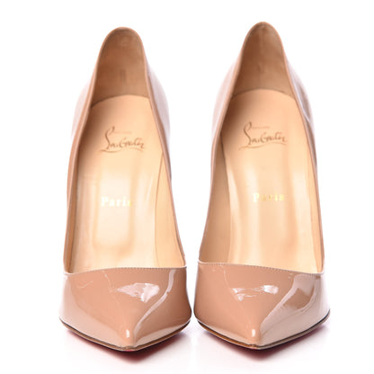 Christian Louboutin Patent Pigalle 120 Pumps 41.5 Nude 2 of 12
