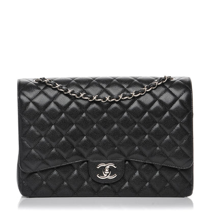 Chanel Caviar Quilted Maxi Double Flap Black 1 of 8