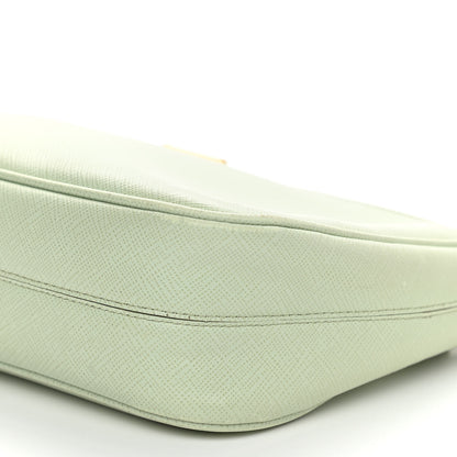 Prada Saffiano Lux Re-Edition 2005 Shoulder Bag Acqua 13 of 19