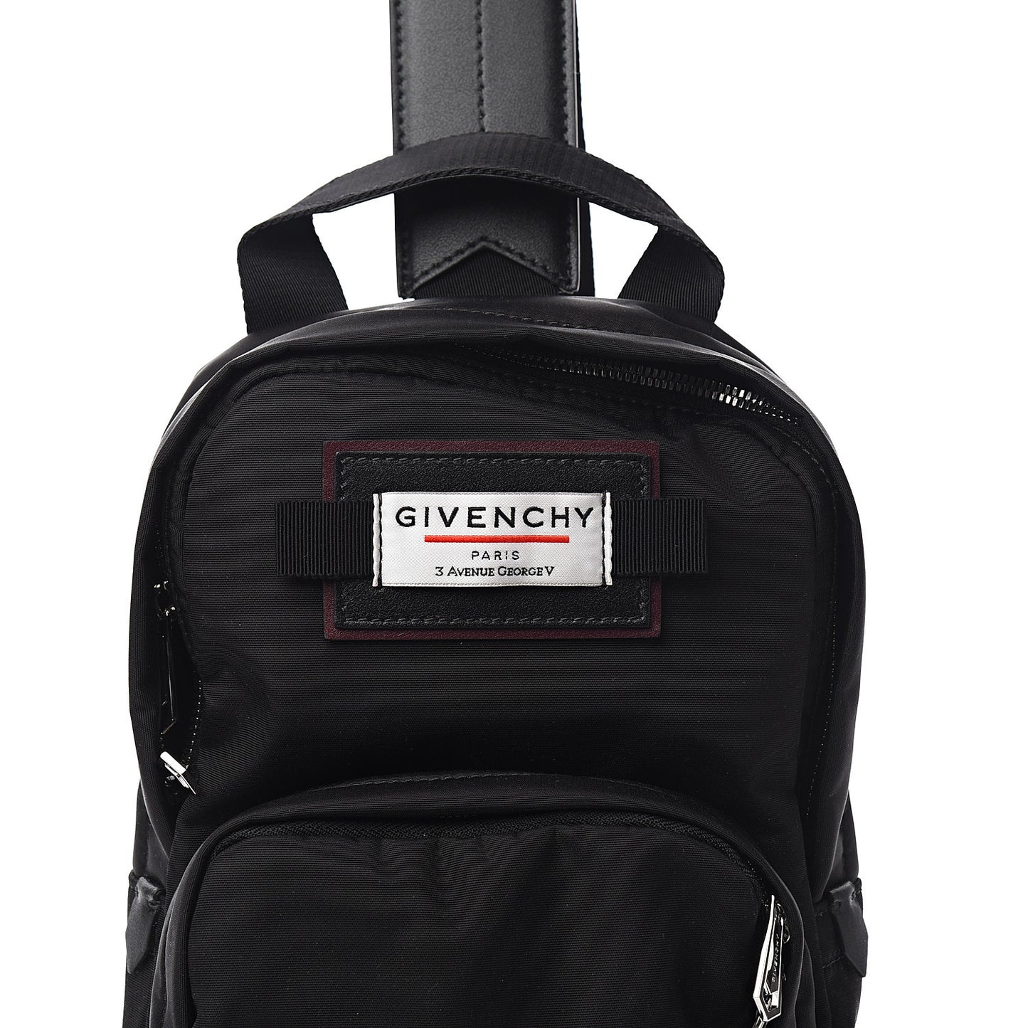 Nylon Small Downtown Sling Bag Black