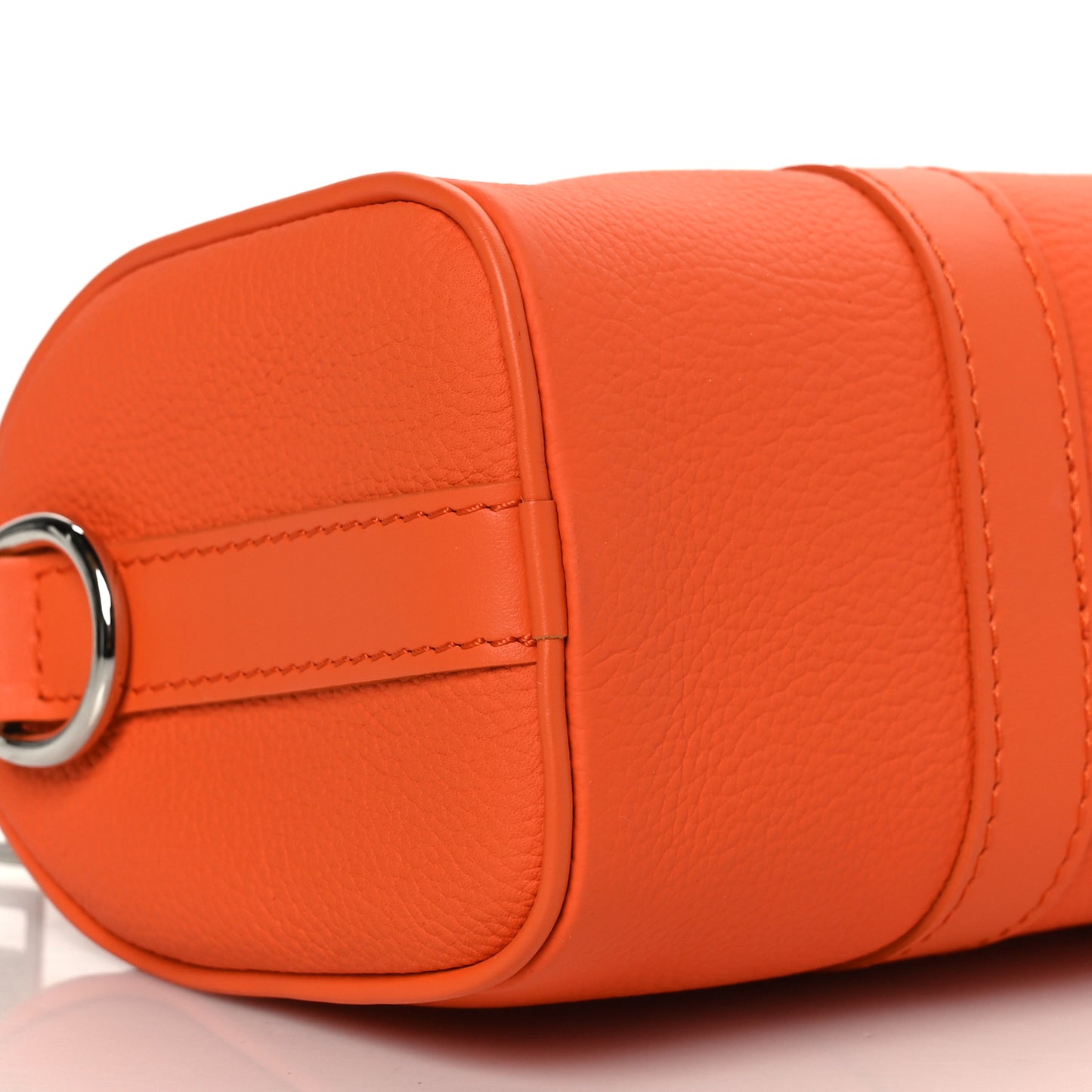 Grained Calfskin Aerogram Keepall XS Orange