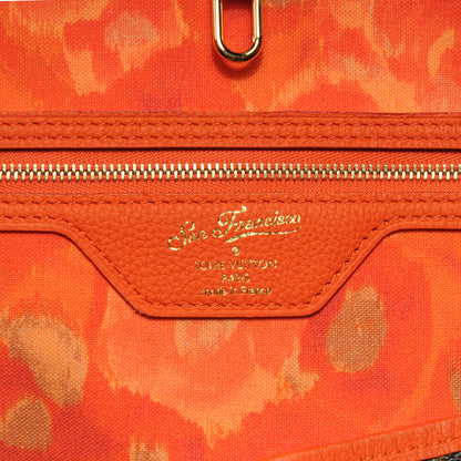 Louis Vuitton Monogram Articles de Voyage Ikat San Francisco LV Cup Neverfull GM Orange 6 of 7