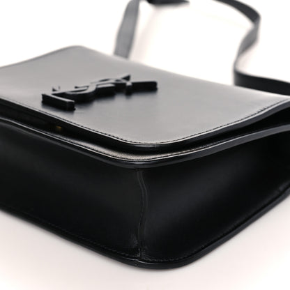 Saint Laurent Smooth Calfskin Small Spontini Saddle Bag Black 9 of 12