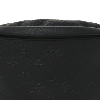 Louis Vuitton Calfskin Monogram Shadow Discovery Bumbag Black 7 of 9