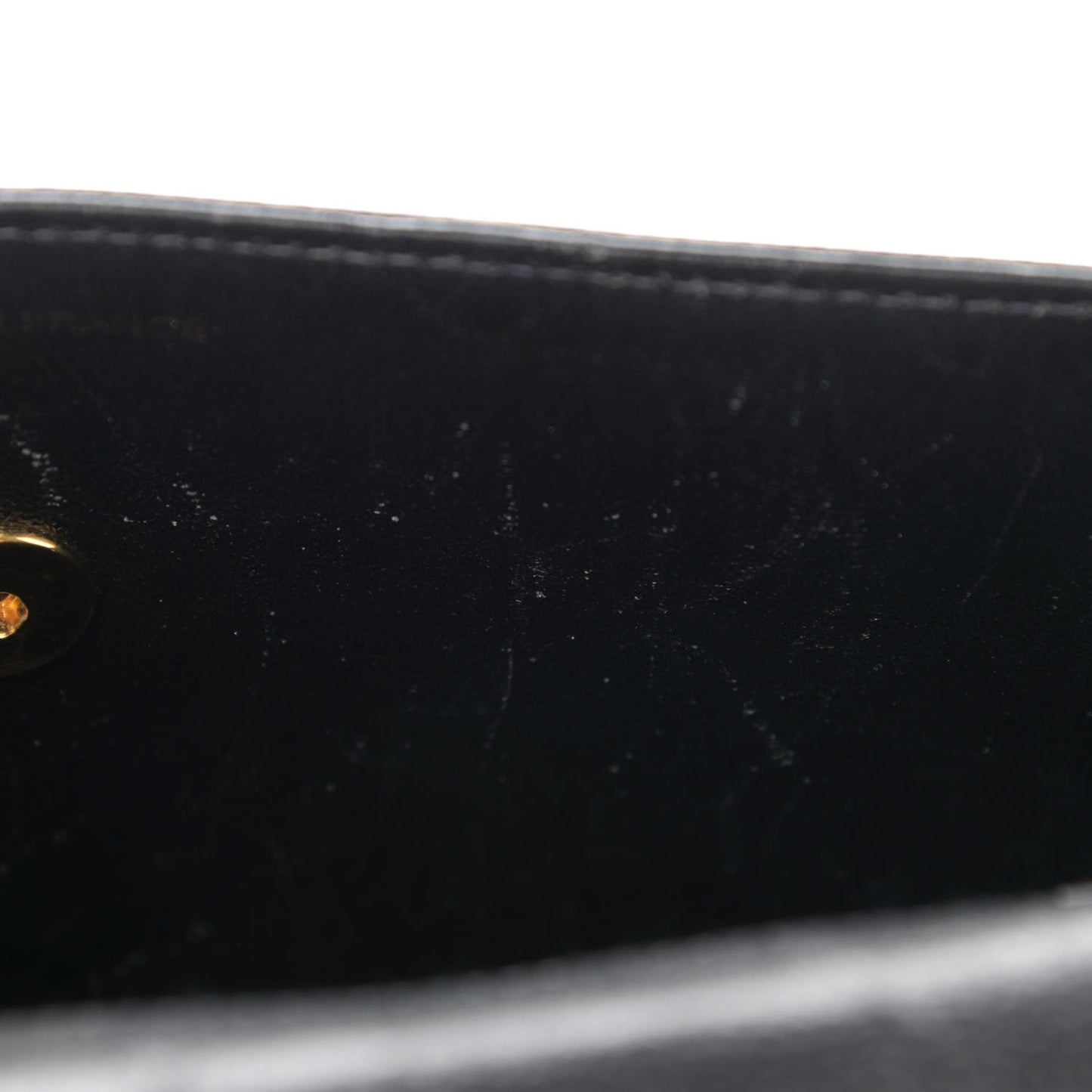Caviar Flap Shoulder Bag Black