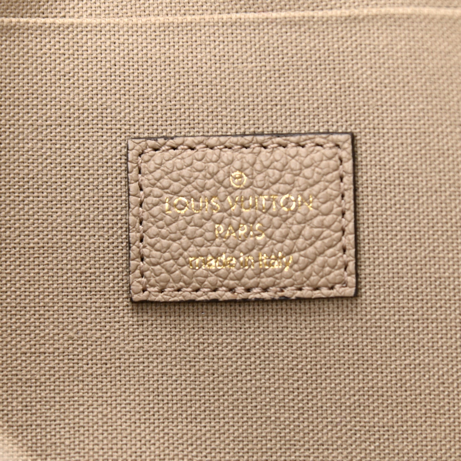 Louis Vuitton Empreinte Pochette Felicie Chain Wallet Tourterelle 8 of 11