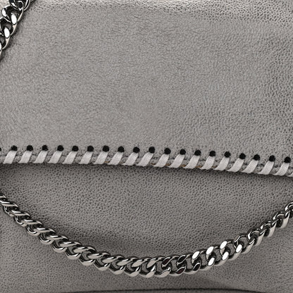 Stella McCartney Shaggy Deer Mini Falabella Crossbody Bag Grey 8 of 10
