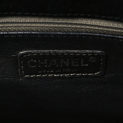 Chanel Distressed Lambskin Lady Braid Flap Black 6 of 9