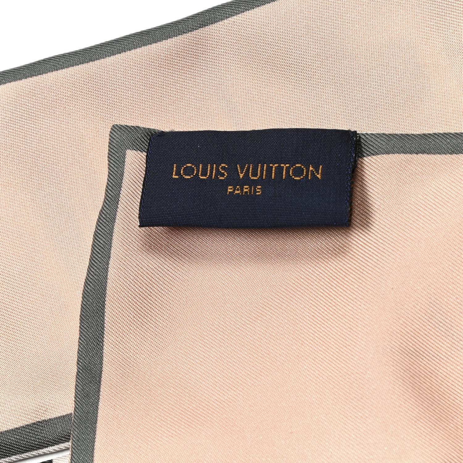 Louis Vuitton Silk Monogram Trunks Bandeau Rose Poudre 3 of 5