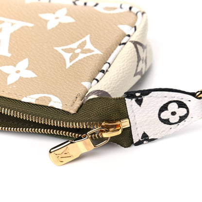 Louis Vuitton Monogram Giant Micro Pochette Accessories Kaki White 6 of 6
