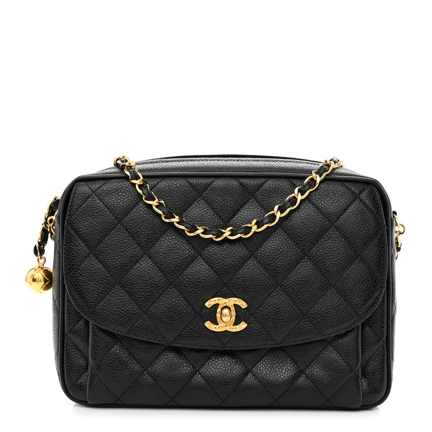Chanel Caviar Quilted Camera Case Black 1 of 11