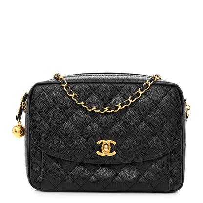 Chanel Caviar Quilted Camera Case Black 1 of 11