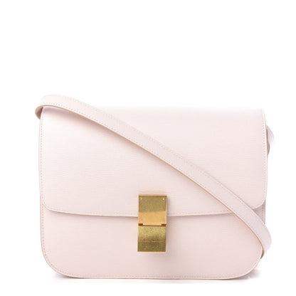 Celine Liege Calfskin Medium Classic Box Flap Bag Rose Pale 1 of 9