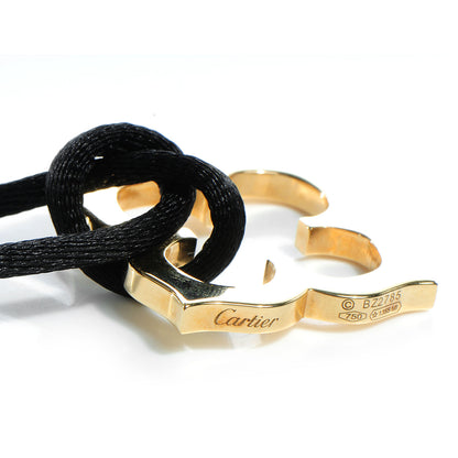 Cartier 18k Yellow Gold Clover Necklace 4 of 5
