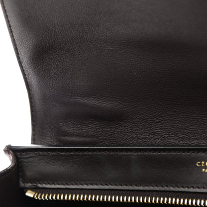 Celine Smooth Calfskin Small Tri-Color Trapeze Red 11 of 13