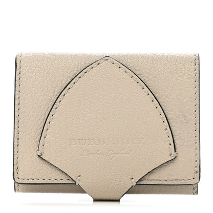 Burberry Goatskin Small Harlow Wallet Stone 1 of 9