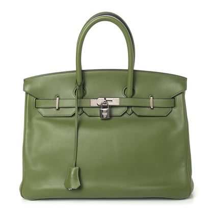 Hermes Swift Birkin 35 Pelouse 1 of 19