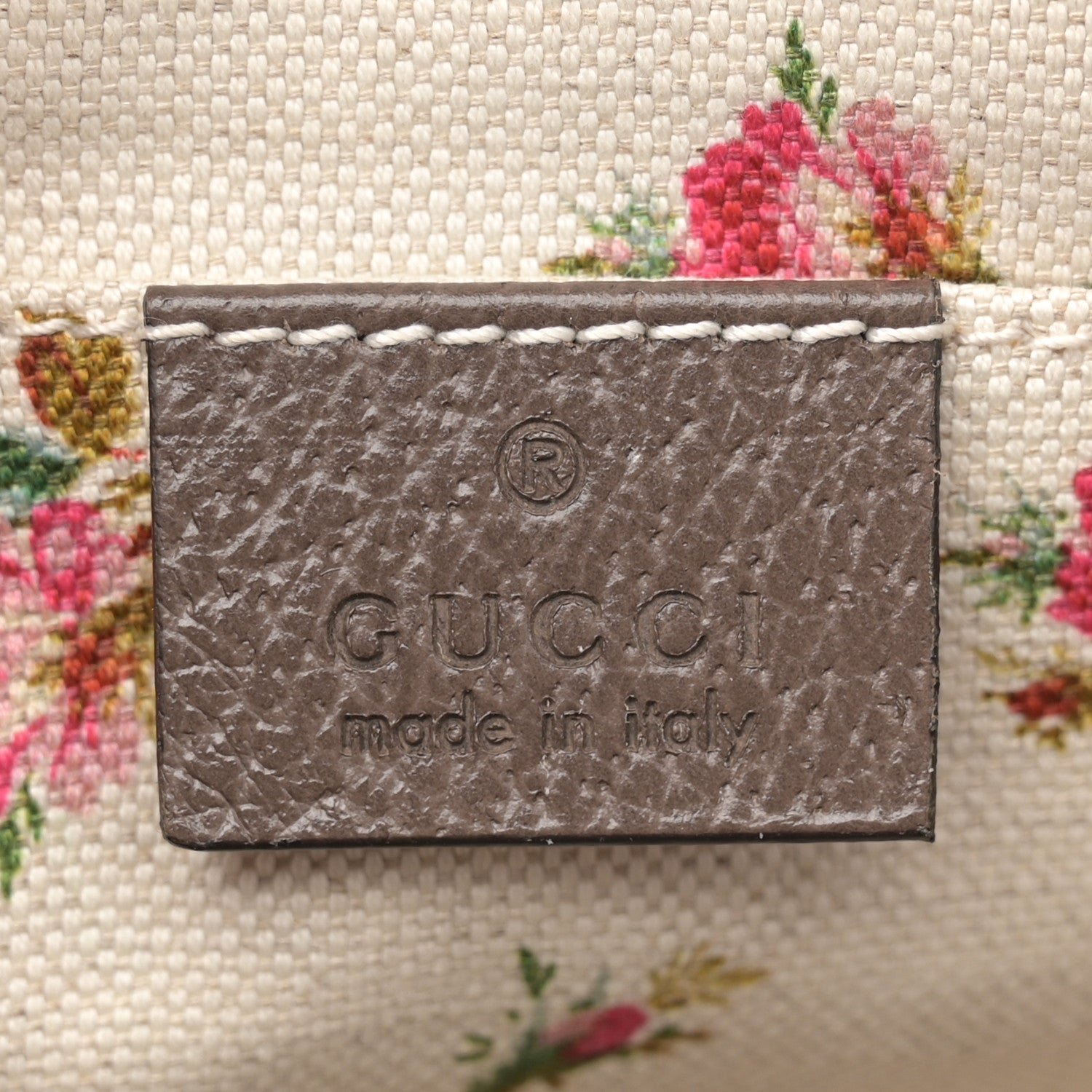 Gucci GG Supreme Monogram Web Neo Vintage Shoulder Bag Beige New Acero Crop 6 of 11