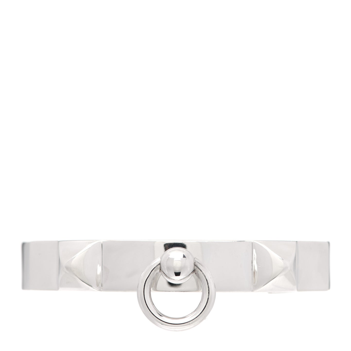 Sterling Silver PM Collier De Chien Bracelet SH