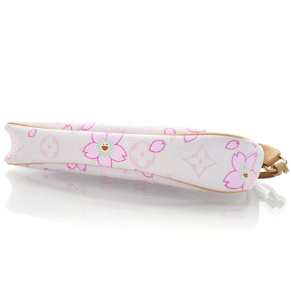 Louis Vuitton Monogram Cherry Blossom Pochette Accessories Pink 4 of 8