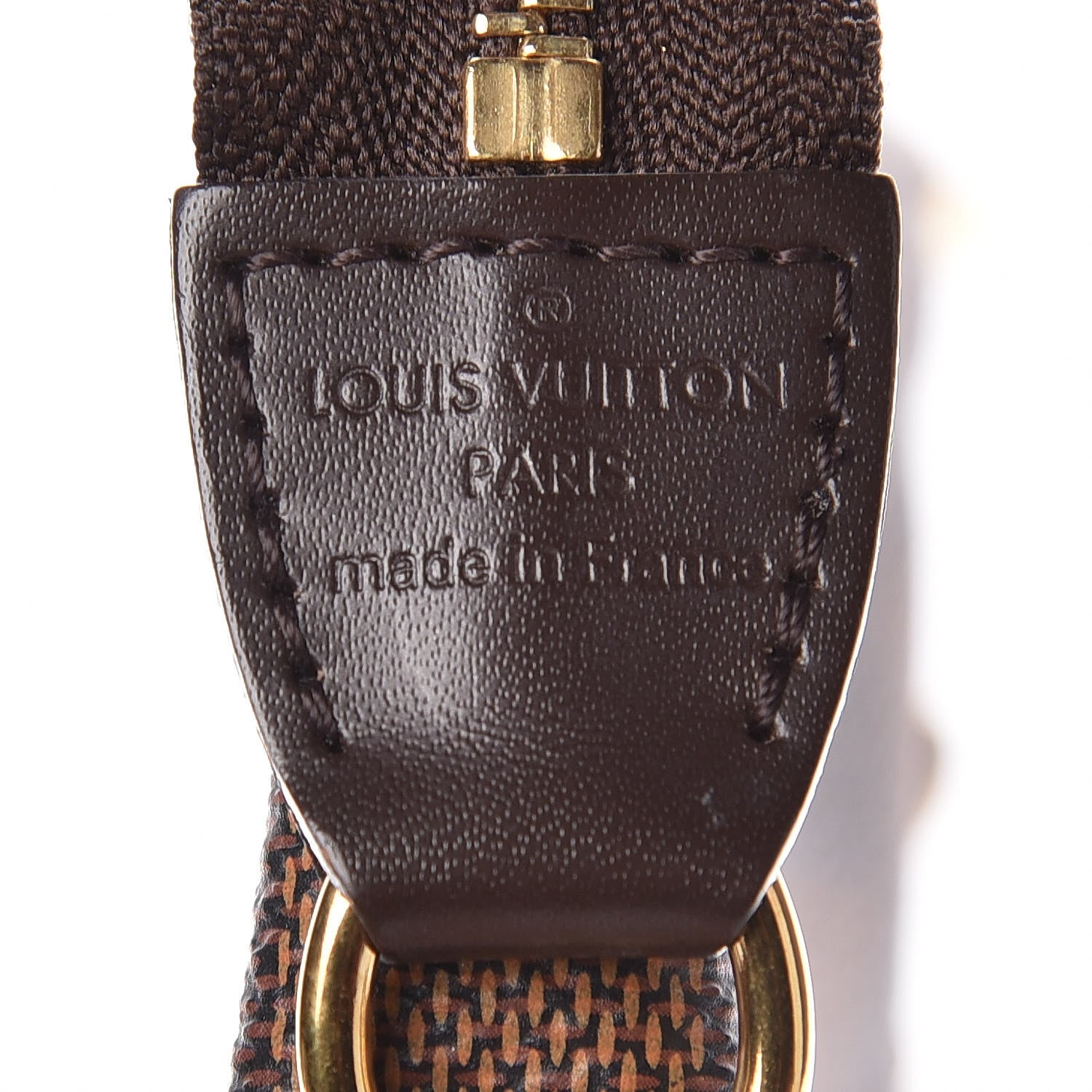 Louis Vuitton Damier Ebene Mini Pochette Accessories 6 of 9