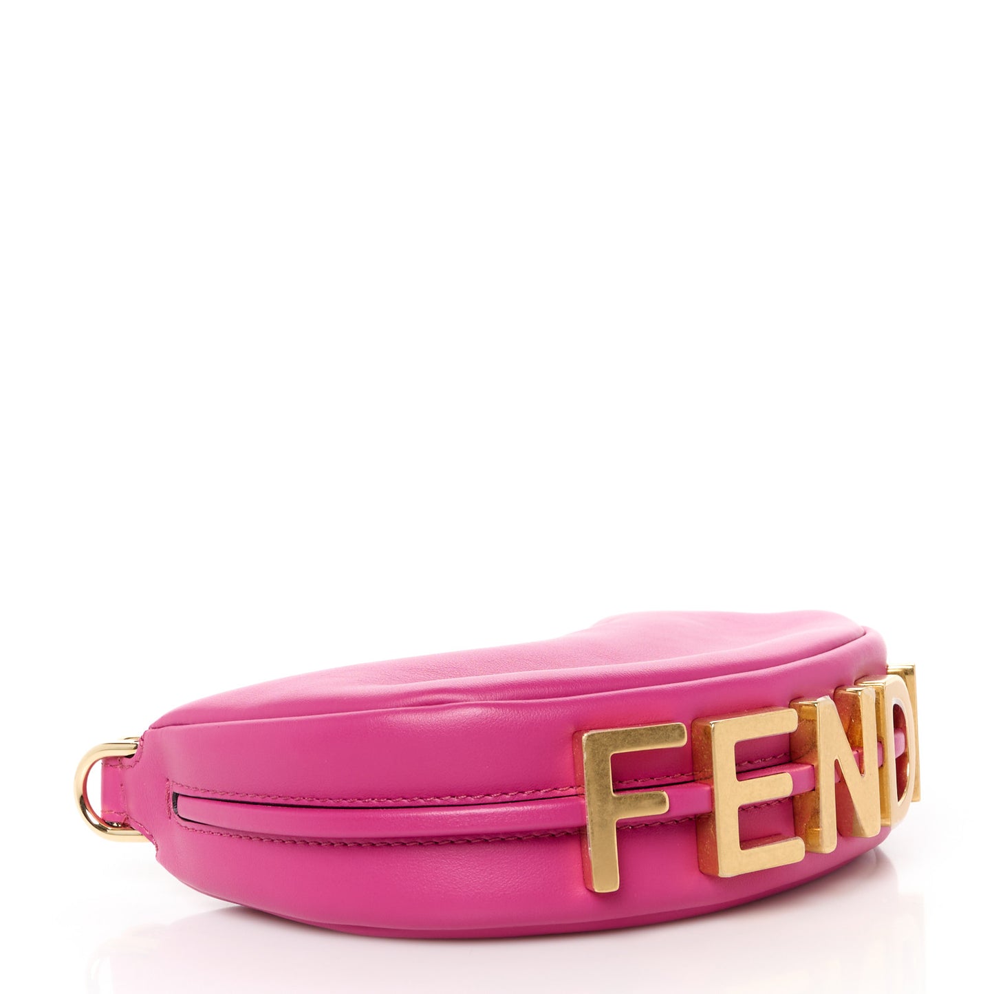 Vitello Grace New Matte Nano Fendigraphy Hobo Charm Ciclamino Pilar