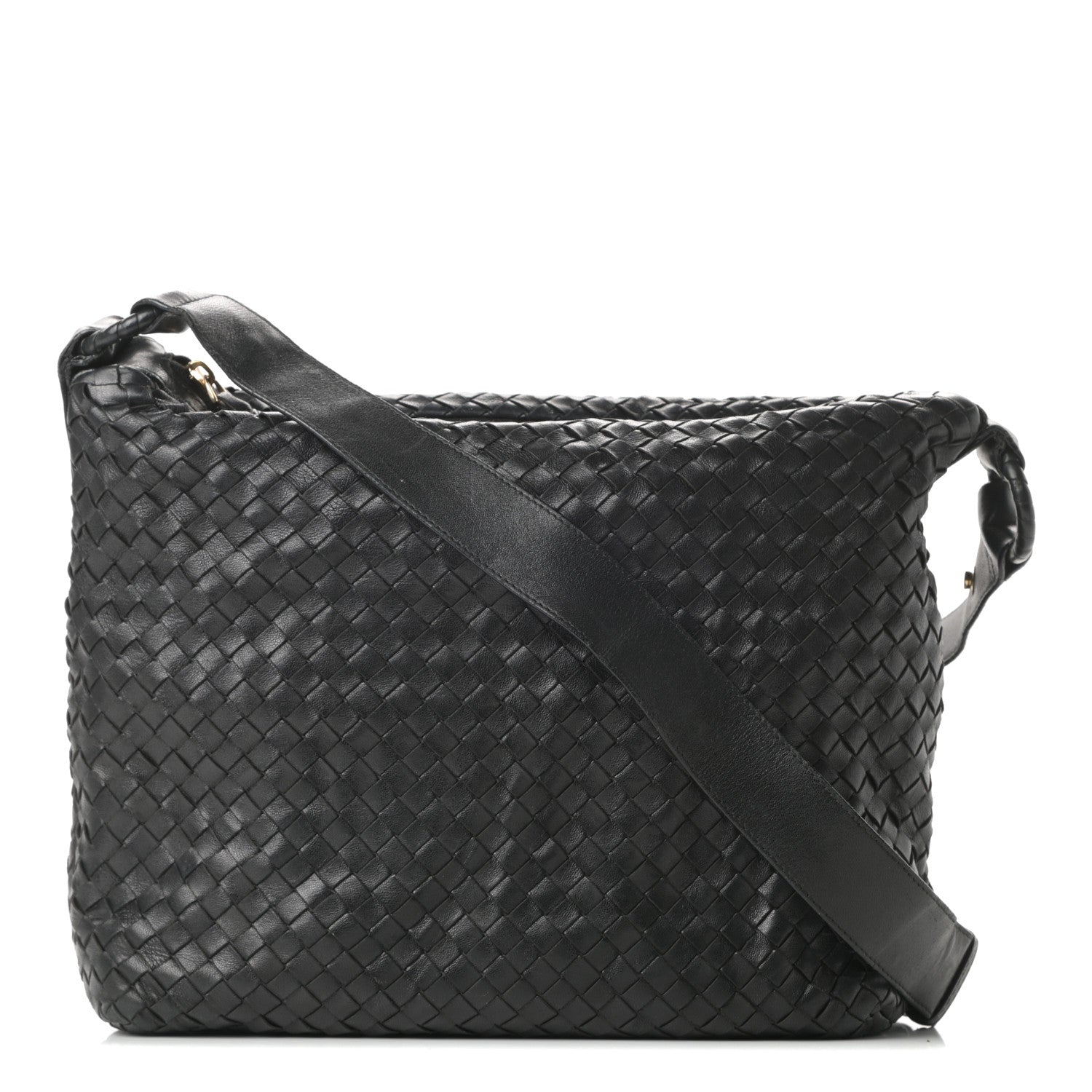 Bottega Veneta Nappa Intrecciato Hobo Black 1 of 13