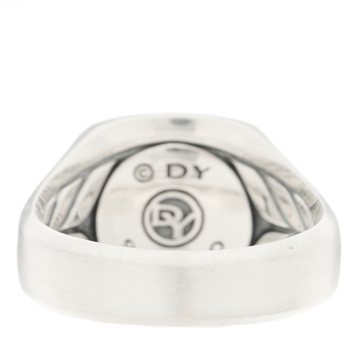 Sterling Silver 18K Yellow Gold Petrvs Horse Signet Ring 58 8.5