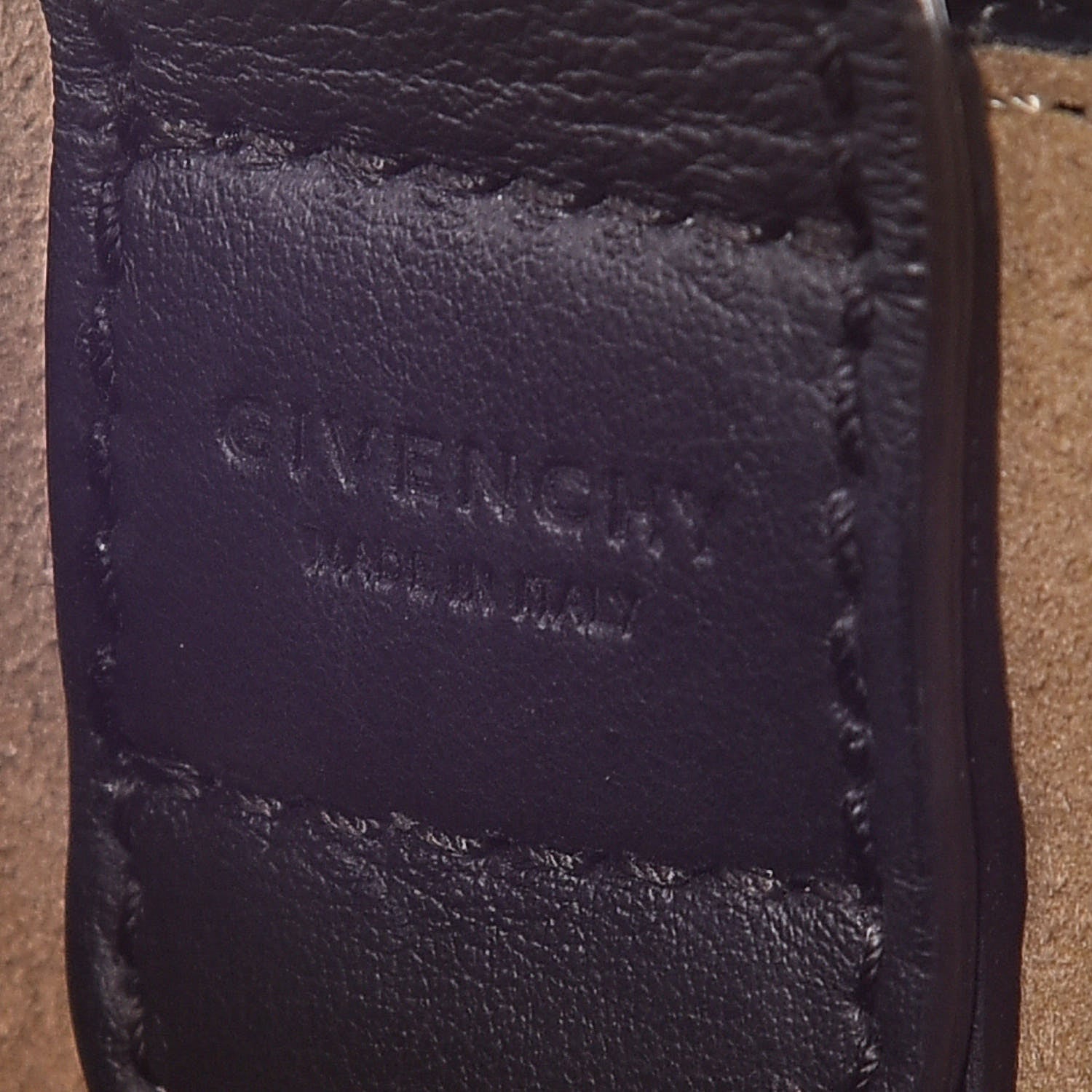 Givenchy Grained Calfskin GV Bucket Bag Black 7 of 8