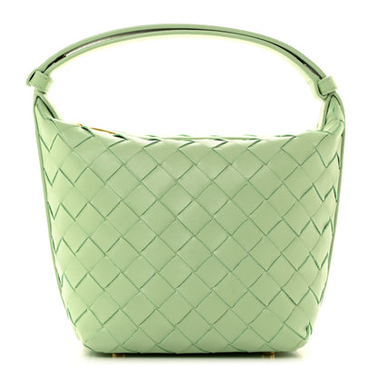 Bottega Veneta Calfskin Nappa Intrecciato Candy Wallace Fresh Mint 1 of 10