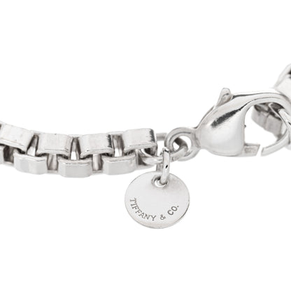 Tiffany Sterling Silver 4mm Venetian Link Bracelet 3 of 4