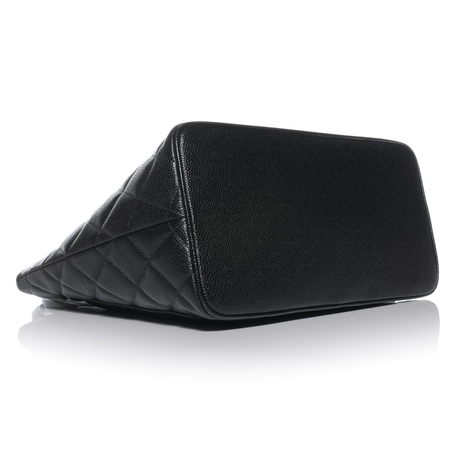 Caviar Medallion Tote Black