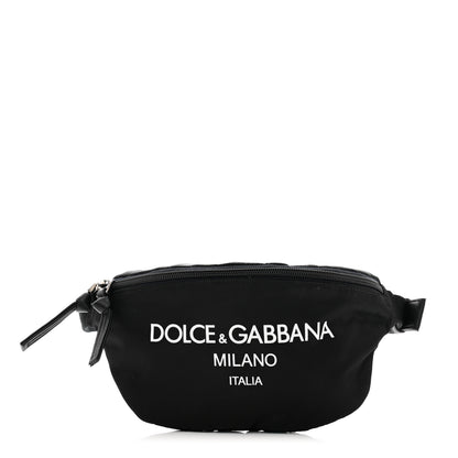 Dolce & Gabbana Nylon Logo Belt Bag Black 1 of 10