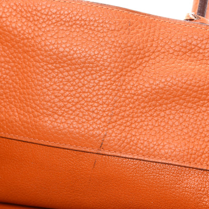 Hermes Taurillon Clemence JPG Birkin 42 Orange 35 of 38