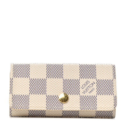 Louis Vuitton Damier Azur Multicles 4 Key Holder 1 of 6