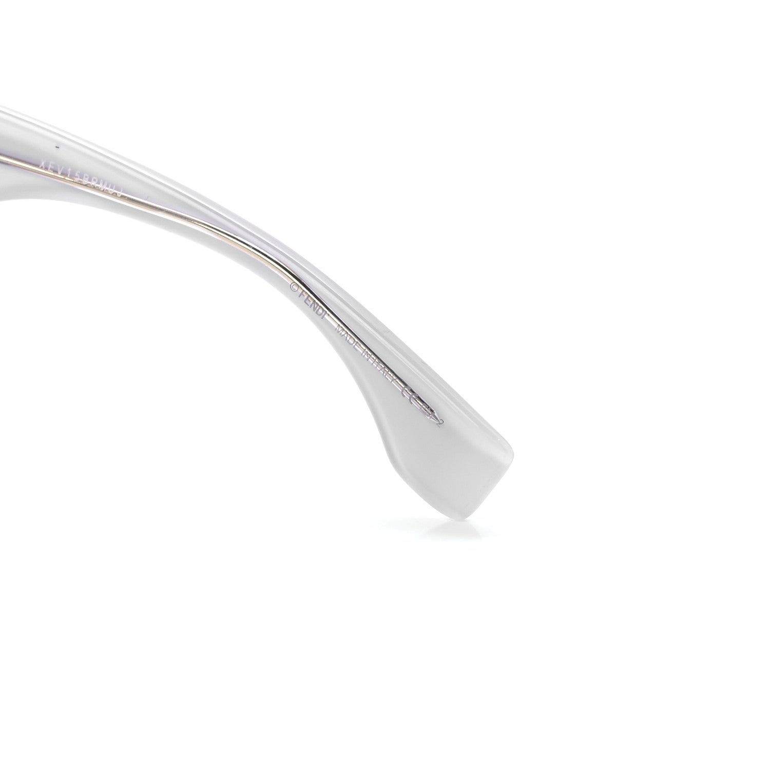 Fendi Acetate FF Sunglasses FF 0434/G/S White Gold 6 of 7