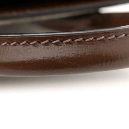 Gucci GG Supreme Monogram Azalea Calfskin Mini Retro Interlocking G Tote Bag Beige Ebony Brown Sugar 11 of 12