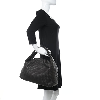 Bottega Veneta Nappa Intrecciato Sloane Hobo Moro 2 of 10