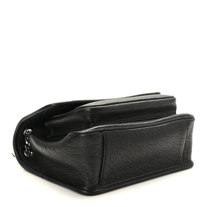 Saint Laurent Grained Lambskin Monogram Baby Niki Chain Satchel Black 4 of 11