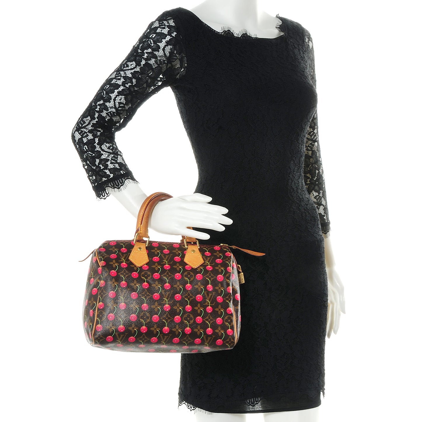Monogram Cerises Speedy 25