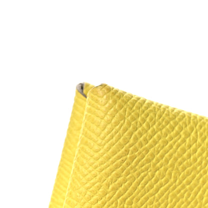 Hermes Epsom Calvi Card Case Lime 11 of 11
