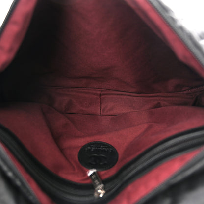 Chanel Nylon Quilted XL Coco Cocoon Messenger Black 6 of 10