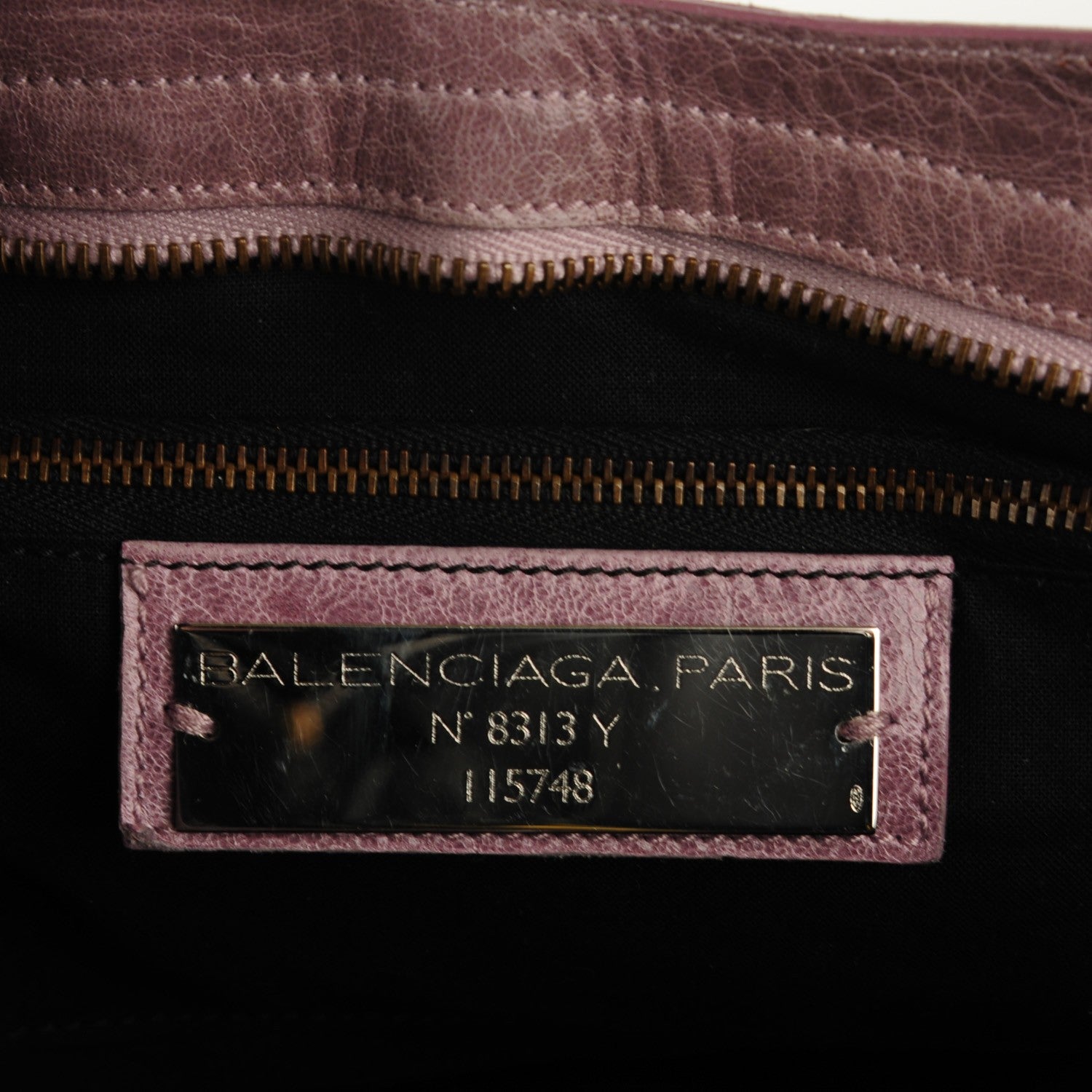 Balenciaga Agneau Classic Hardware City Purple 6 of 8
