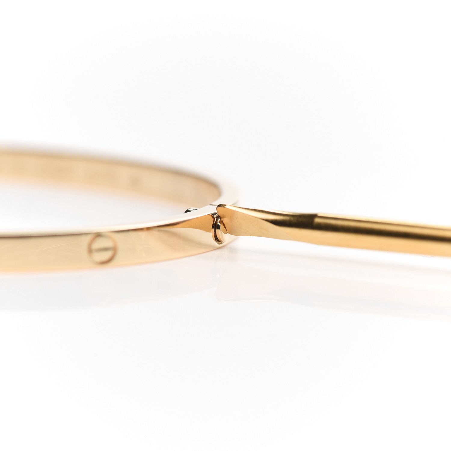 Cartier 18K Yellow Gold Small LOVE Bracelet 18 6 of 7