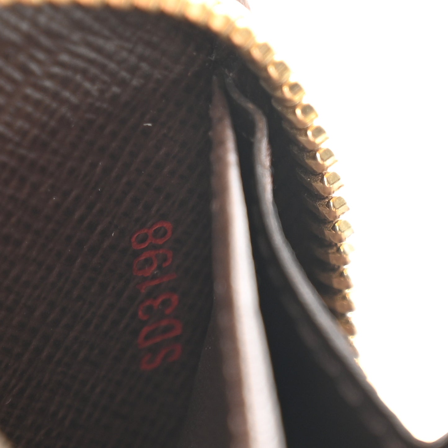 Damier Ebene Zippy Wallet