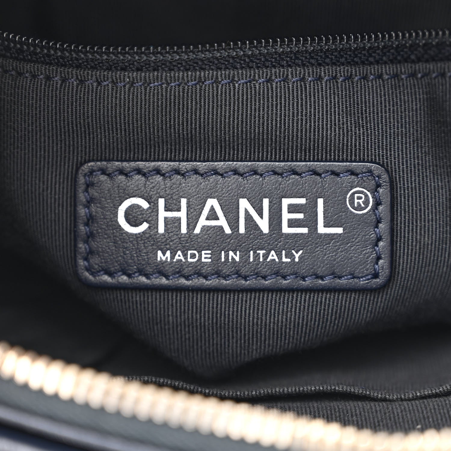 Chanel Tweed Calfskin Small Gabrielle Hobo Blue 6 of 10
