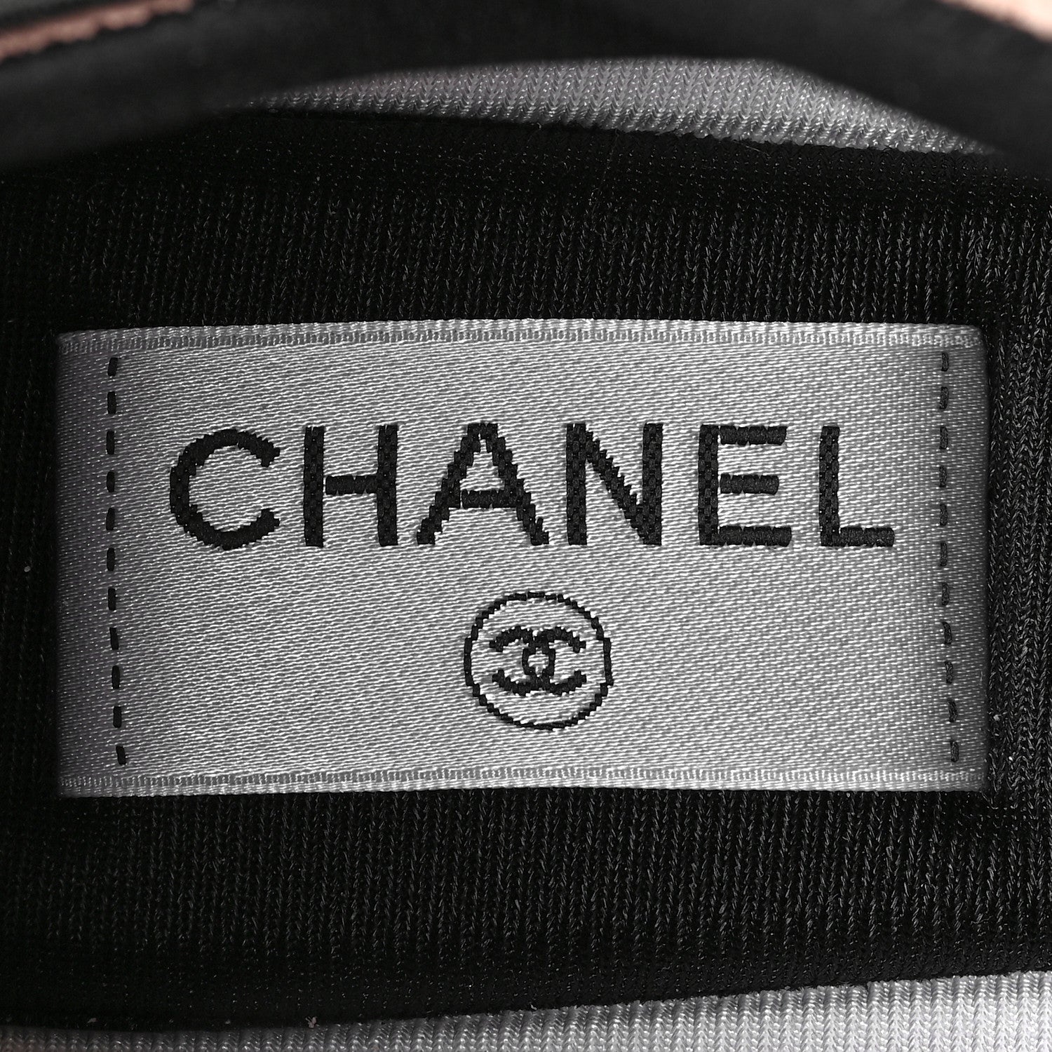 Chanel Suede Calfskin Nylon Grosgrain CC Sneakers 39 Light Pink 7 of 8