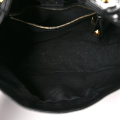 Louis Vuitton Monogram Embossed Polly Hobo Taupe 5 of 8