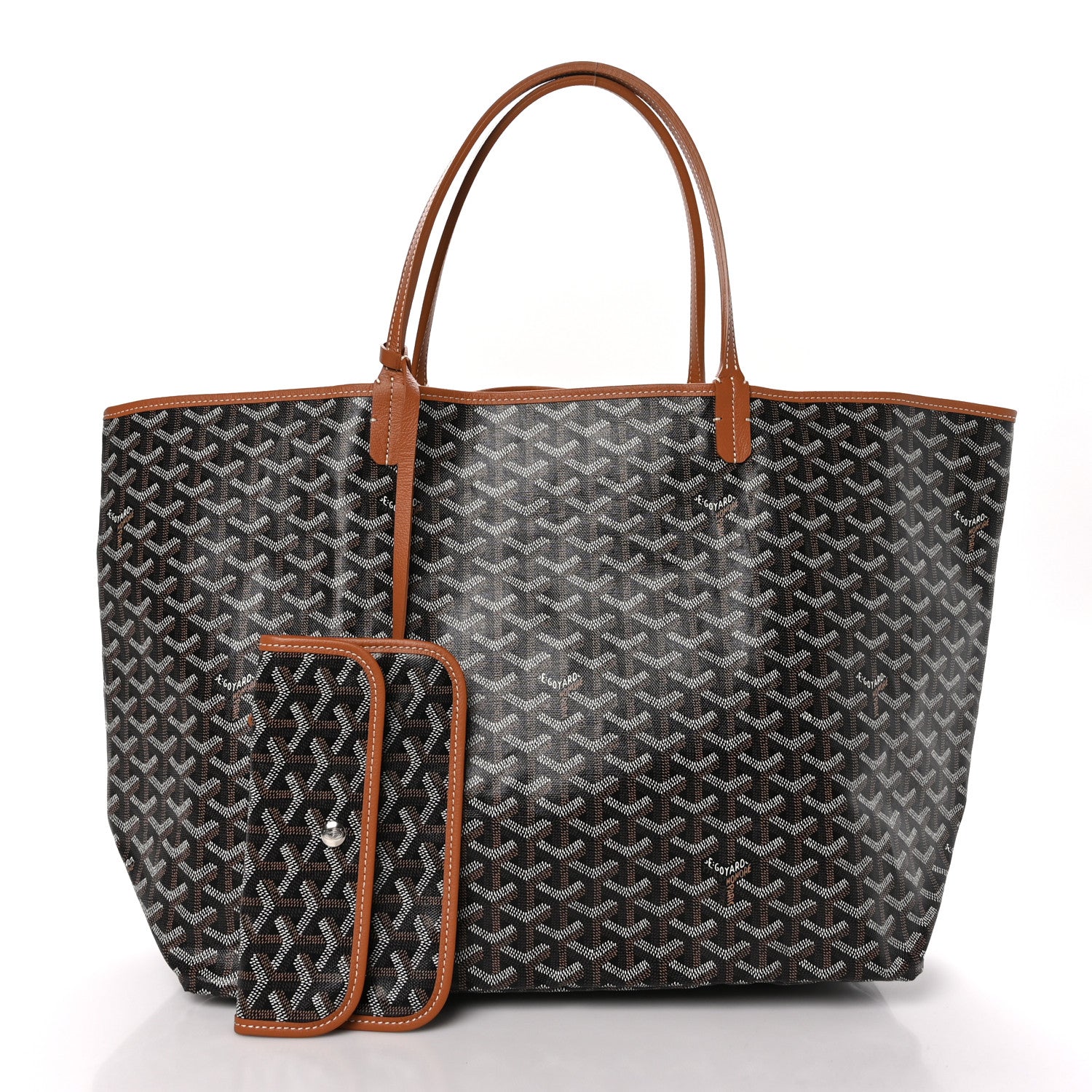 Goyard Goyardine Saint Louis GM Black Gold 3 of 11